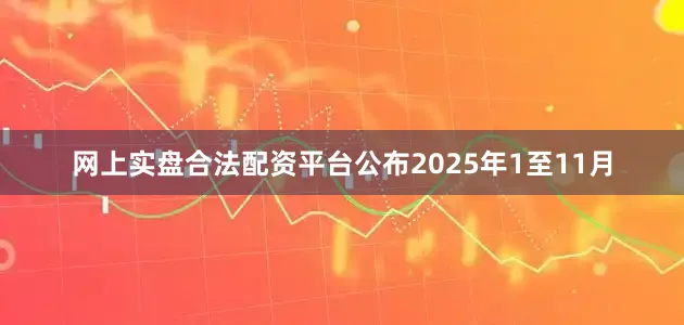 网上实盘合法配资平台公布2025年1至11月